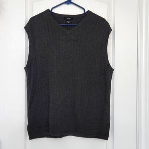Alfani v-neck sweater vest, sz M